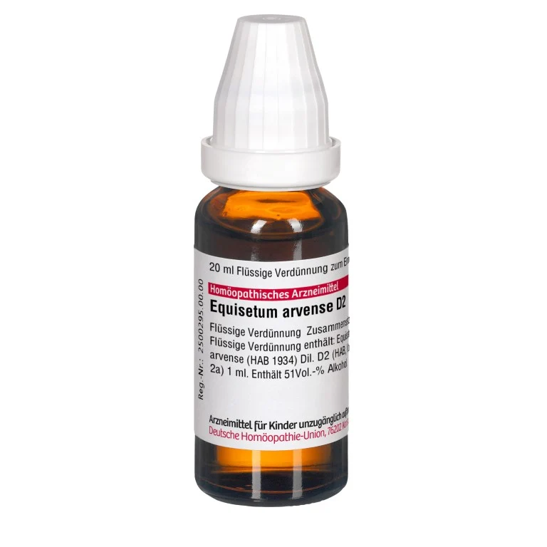 Equisetum arvense D2 DHU Dilution, 20 ml Lösung