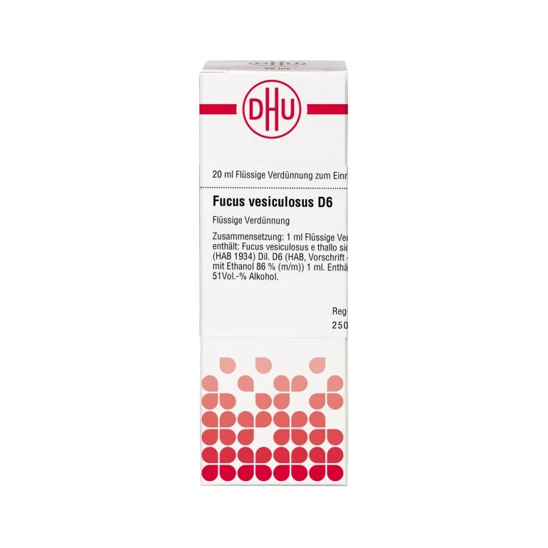 DHU Fucus vesiculosus D6 Dilution, 20 ml Lösung