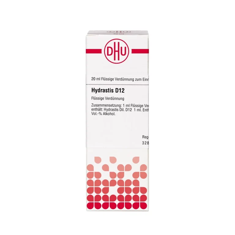 DHU Hydrastis D12 Dilution, 20 ml Lösung
