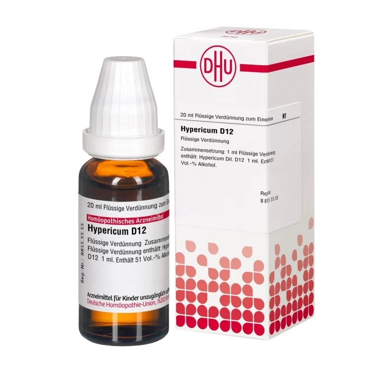 DHU Hypericum D12 Dilution, 20 ml Lösung