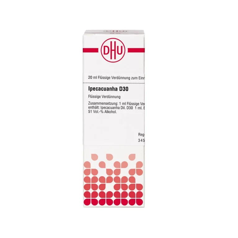 Ipecacuanha D30 DHU Dilution, 20 ml Lösung