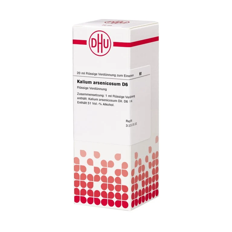 DHU Kalium arsenicosum D6 Dilution, 20 ml Lösung