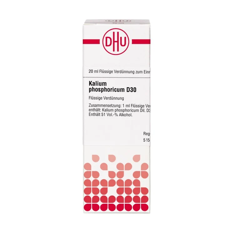 Kalium phosphoricum D30 DHU Dilution, 20 ml Lösung
