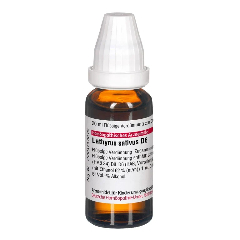Lathyrus sativus D6 DHU Dilution, 20 ml Lösung