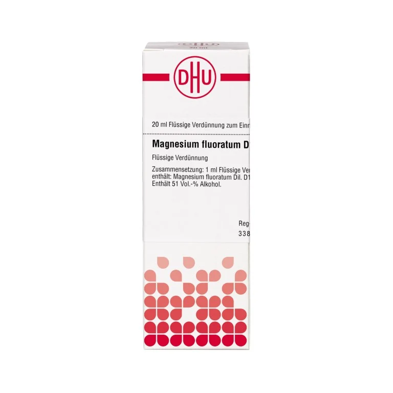 Magnesium fluoratum D12 DHU Dilution, 20 ml Lösung