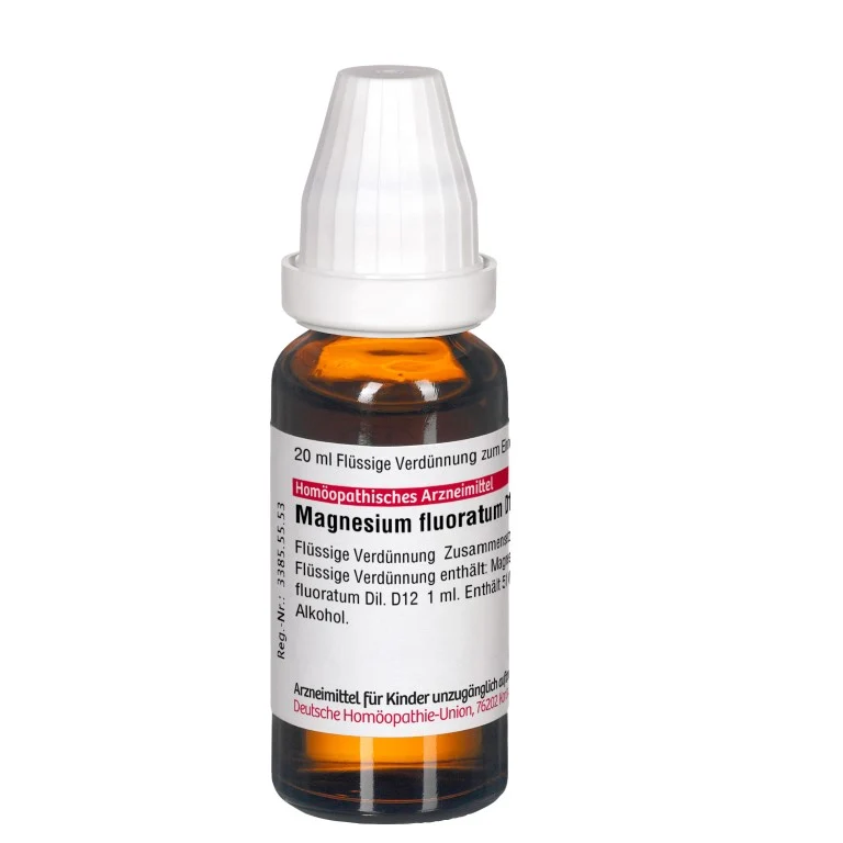 Magnesium fluoratum D12 DHU Dilution, 20 ml Lösung