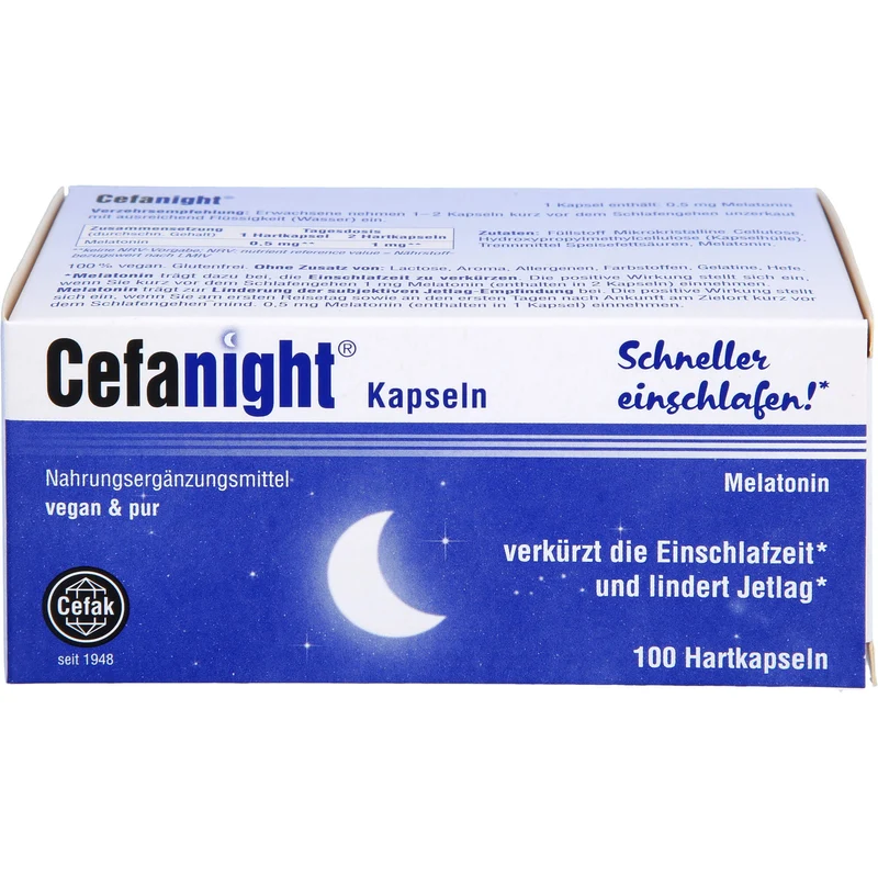 Cefanight®, 100 St HKP