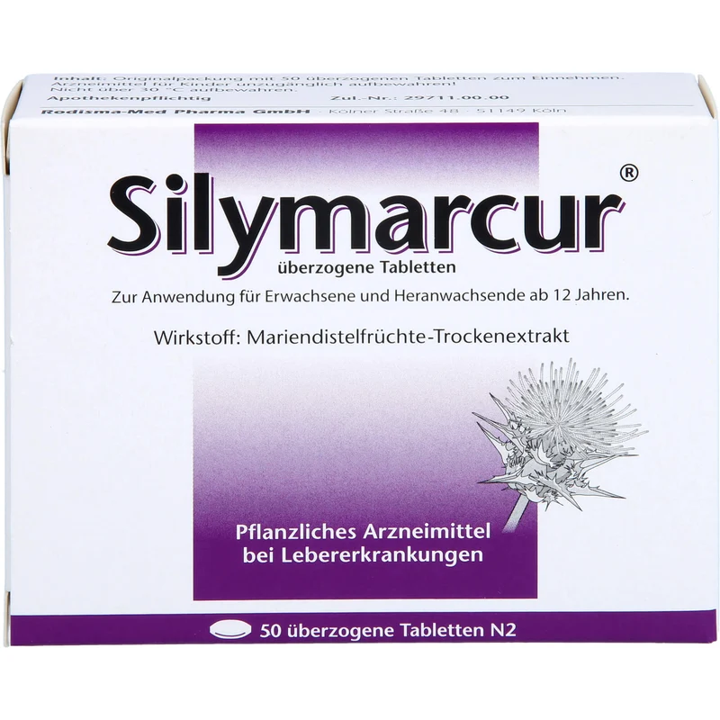 Silymarcur Tabletten bei Lebererkrankungen, 50 St. Tabletten