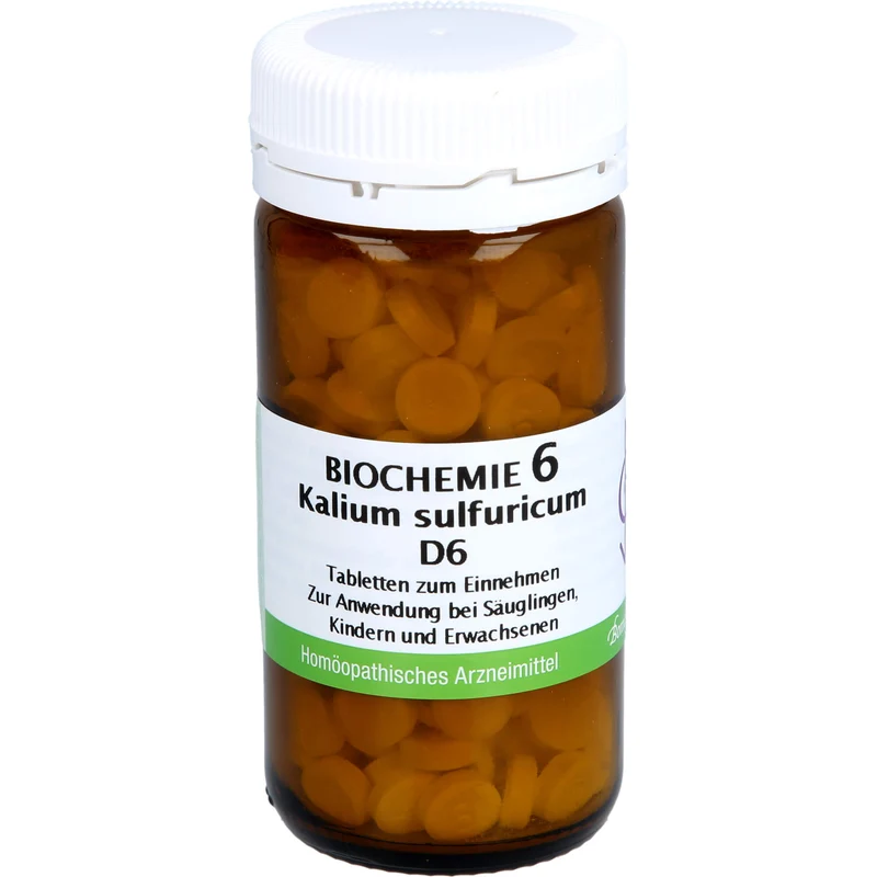 Biochemie 6 Kalium sulfuricum Bombastus D6 Tbl., 200 St TAB