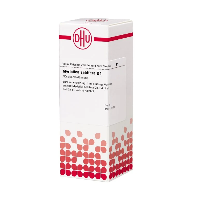 Myristica sebifera D4 DHU Dilution, 20 ml Lösung