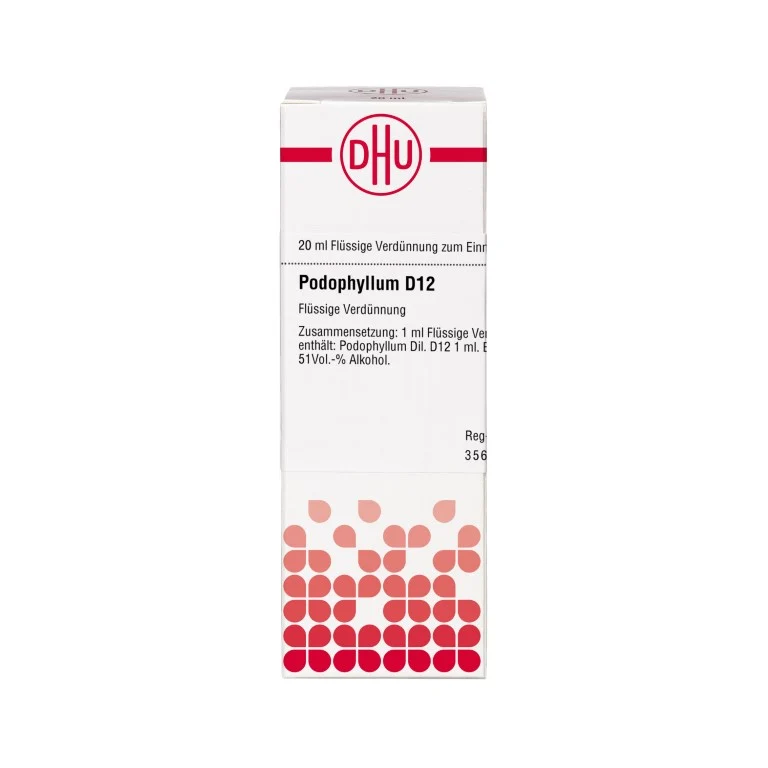 DHU Podophyllum D12 Dilution, 20 ml Lösung