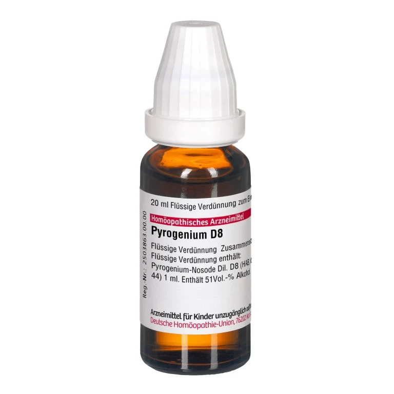 Pyrogenium D8 DHU Dilution, 20 ml Lösung