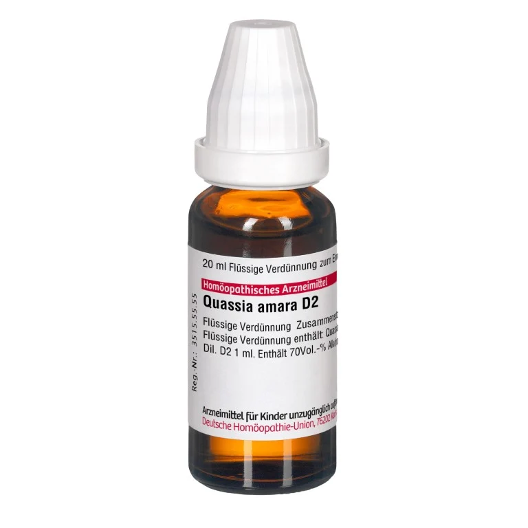 DHU Quassia D2 Dilution, 20 ml Lösung