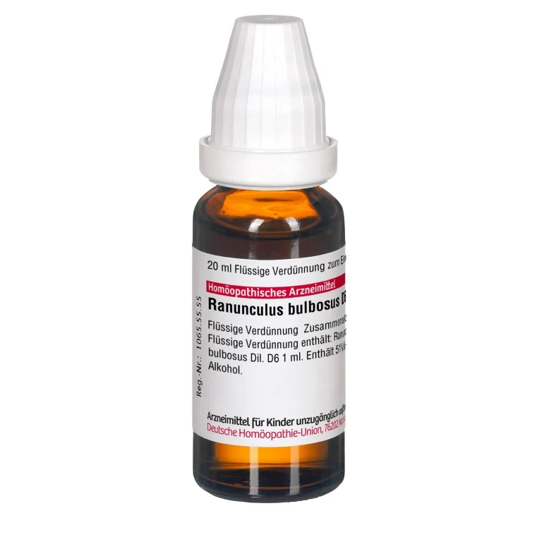 Ranunculus bulbosus D6 DHU Dilution, 20 ml Lösung