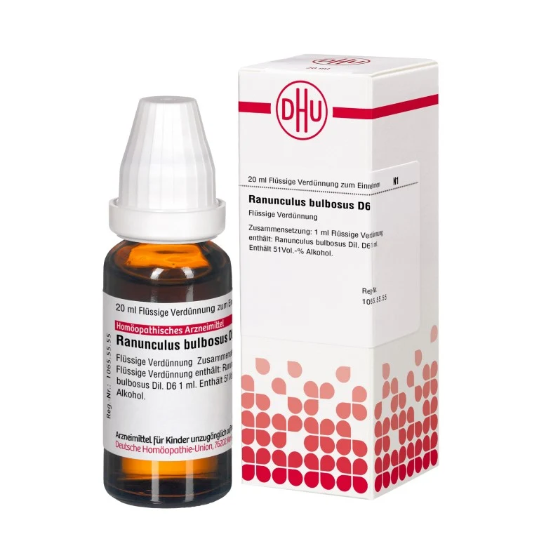 Ranunculus bulbosus D6 DHU Dilution, 20 ml Lösung