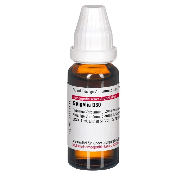 Spigelia D30 DHU Dilution, 20 ml Lösung