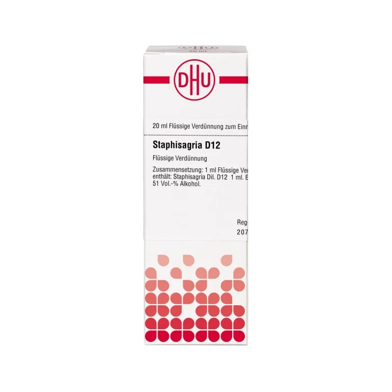 DHU Staphisagria D12 Dilution, 20 ml Lösung
