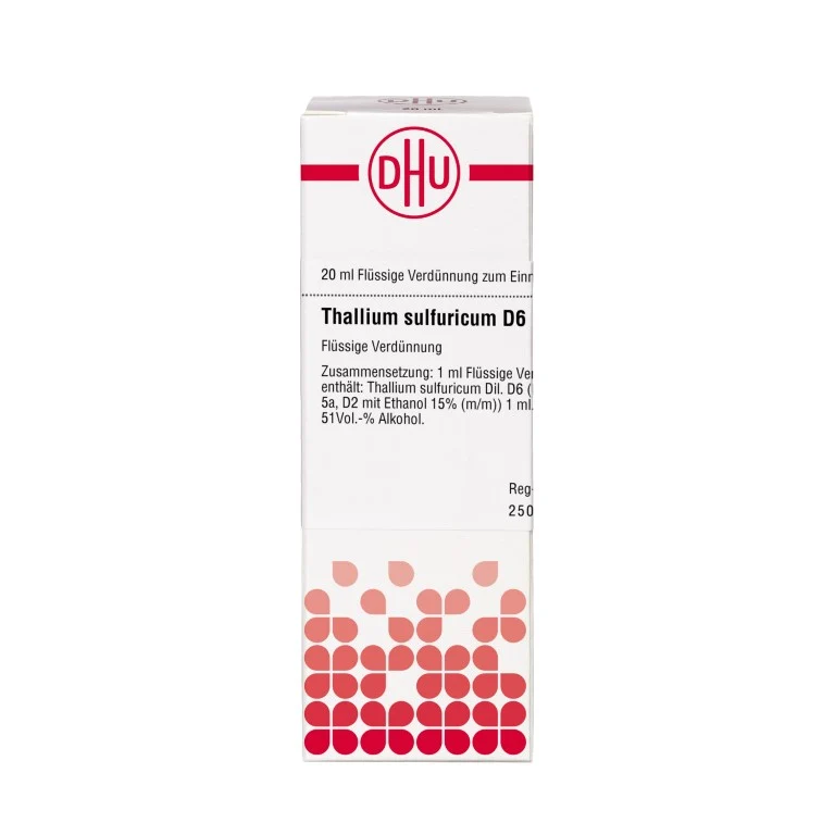 Thallium sulfuricum D6 DHU Dilution, 20 ml Lösung