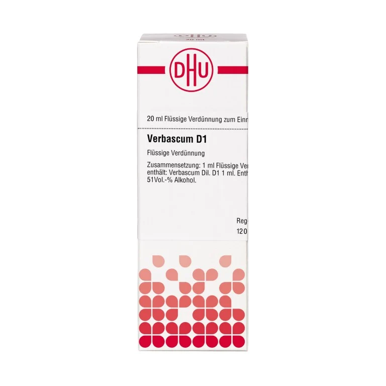 Verbascum D1 DHU Dilution, 20 ml Lösung