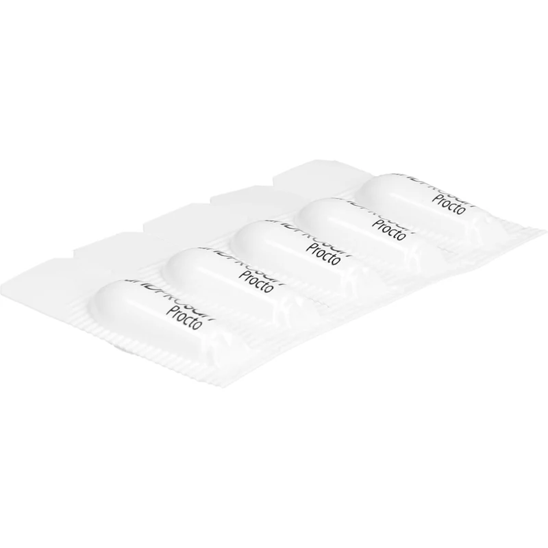 Wundprosan Procto Zäpfchen reduziert Blutungen und lindert Schmerzen bei Analfissuren, Analrhagaden und Hämorrohoiden, 10 St. Zäpfchen