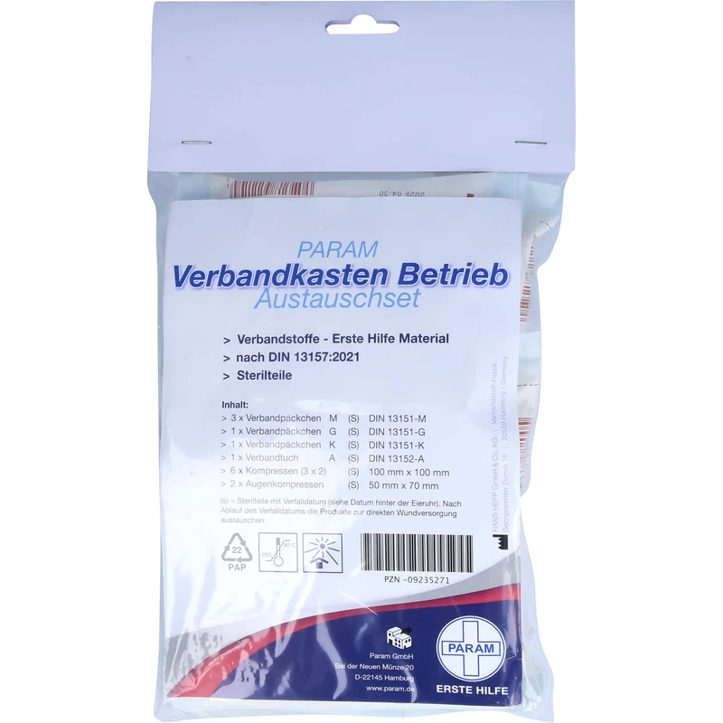 PARAM Verbandkasten-Austauschset Betrieb 13157, 1 St. Set