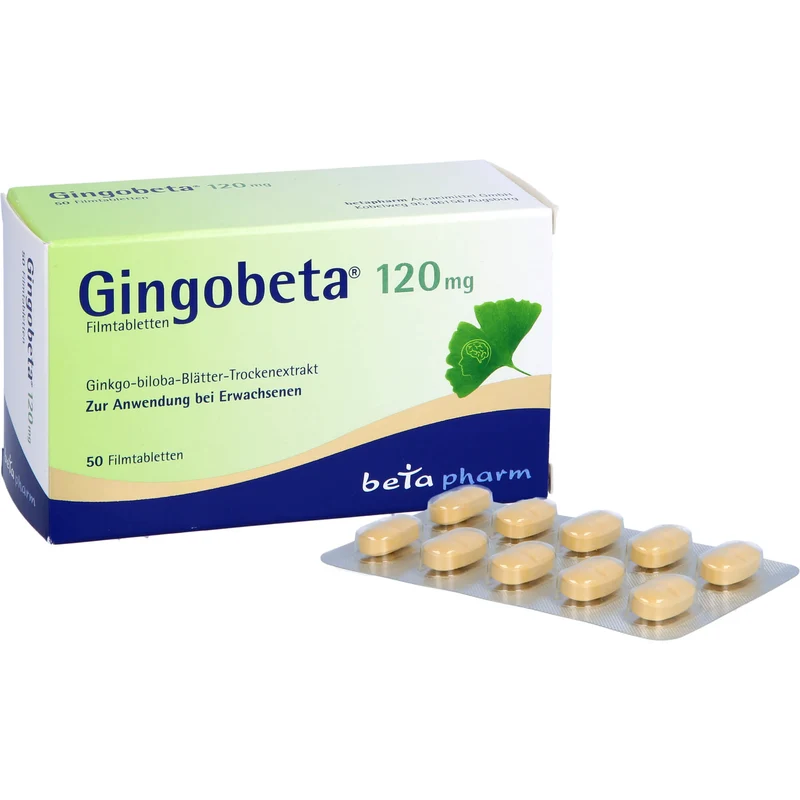 Gingobeta 120mg Filmtabl, 50 St FTA