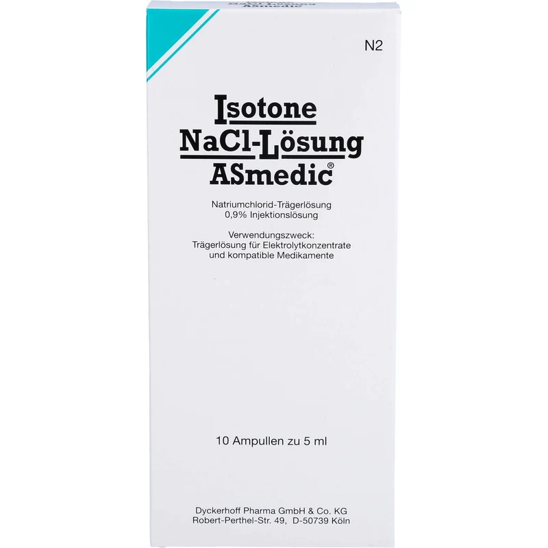 Isotone Nacl Loesu Asmedic, 10X5 ml ILO