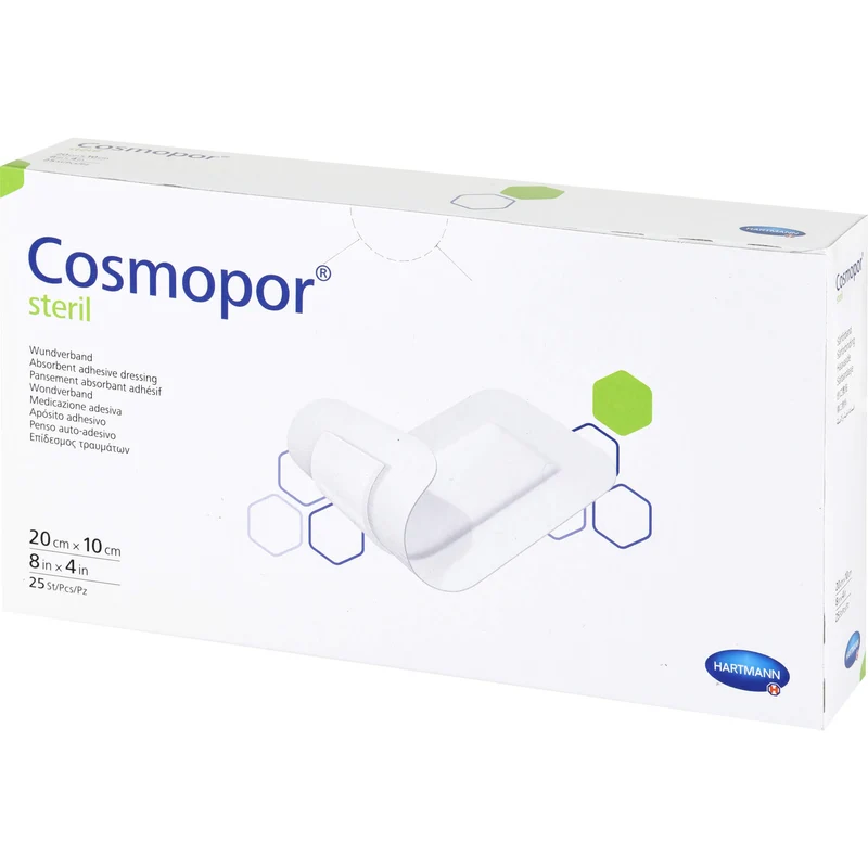 COSMOPOR STERIL 20X10CM, 25 St PFL