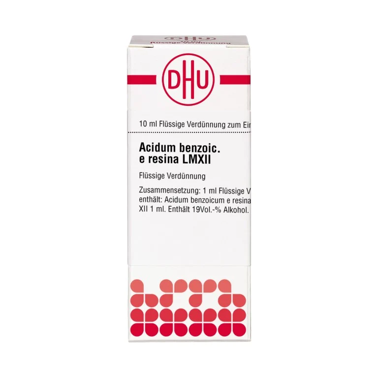 Acidum benzoicum e resina LM XII DHU Dilution, 10 ml Lösung