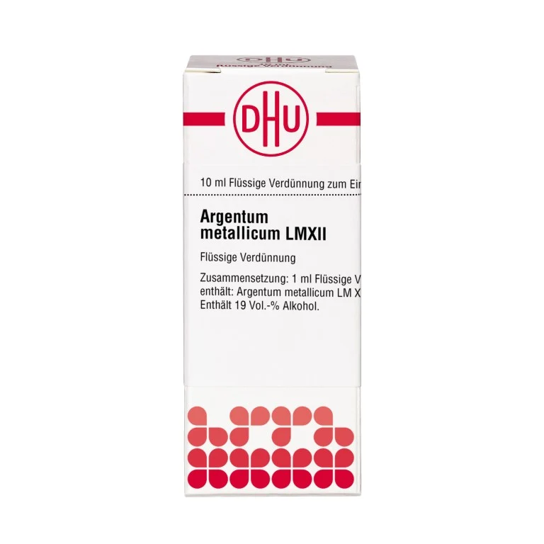 Argentum metallicum LM XII DHU Dilution, 10 ml Lösung