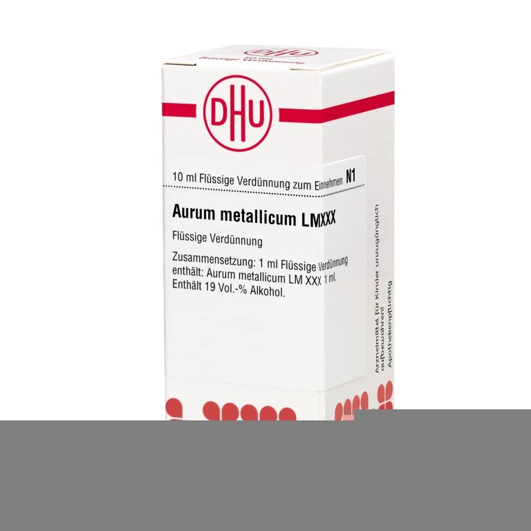 DHU Aurum metallicum LM XXX Dilution, 10 ml Lösung