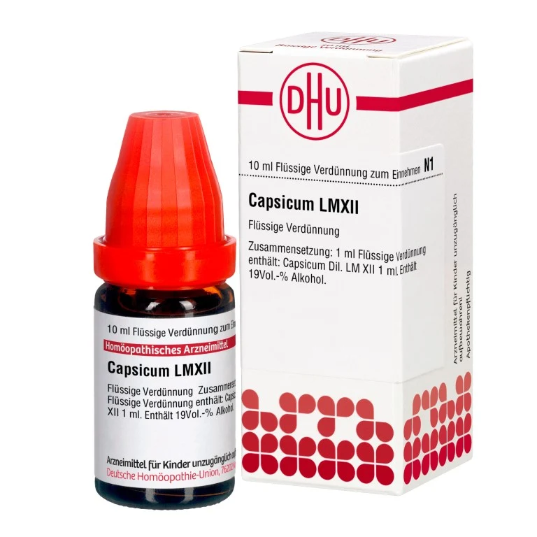 Capsicum LM XII DHU Dilution, 10 ml Lösung