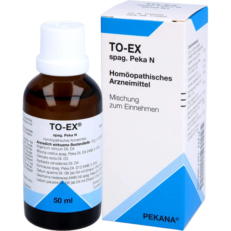TO-EX spag. Peka N Mischung, 50 ml Lösung