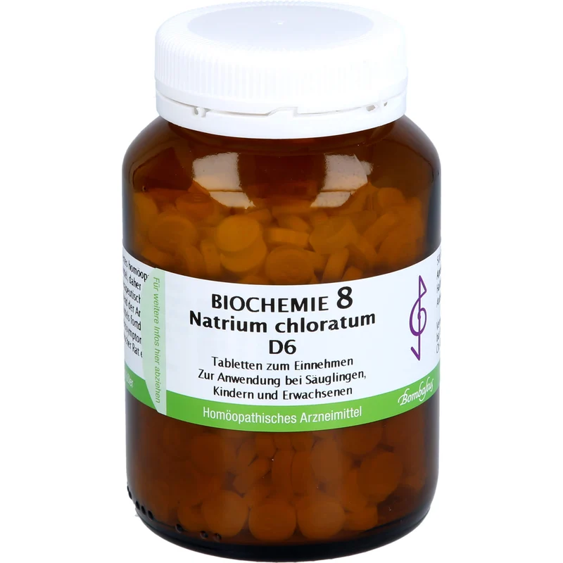 Biochemie 8 Natrium chloratum Bombastus D6 Tbl., 500 St TAB
