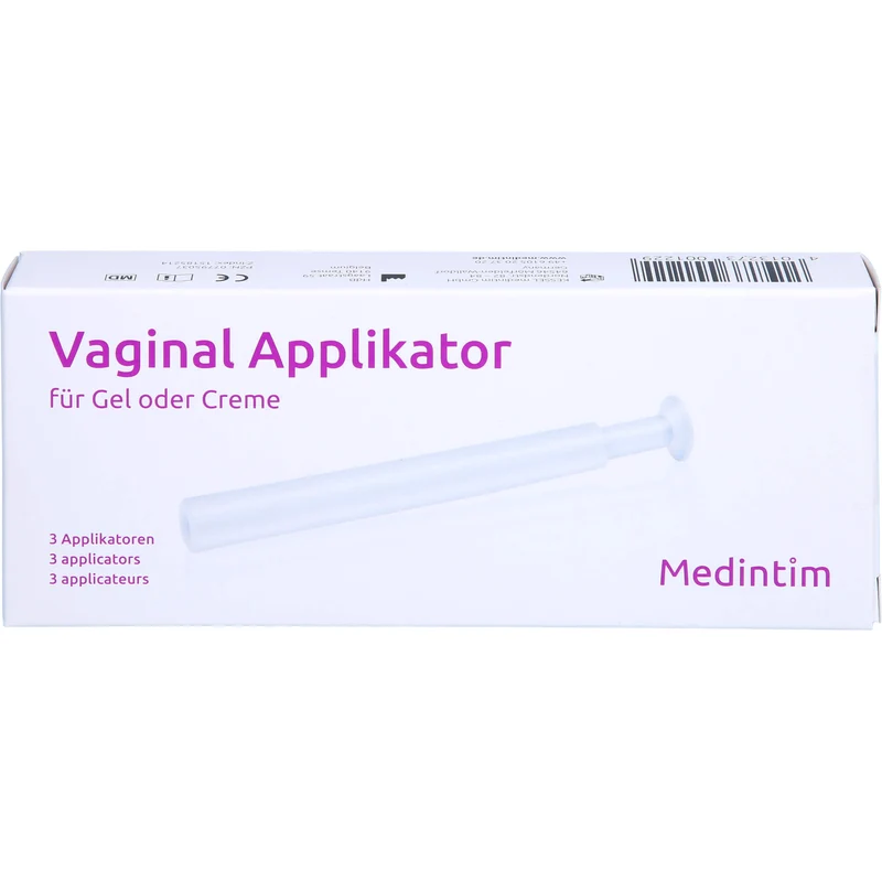 MEDintim Vaginal Applikator für Gel und Creme, 3 St. Zubehör