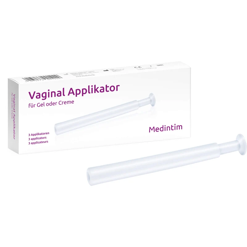 MEDintim Vaginal Applikator für Gel und Creme, 3 St. Zubehör