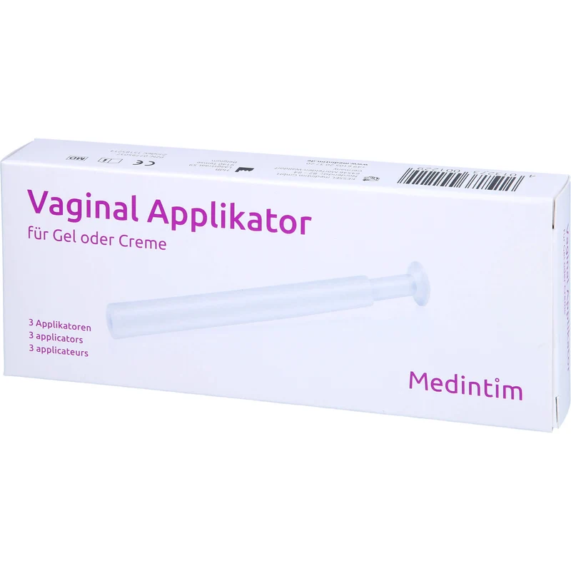 MEDintim Vaginal Applikator für Gel und Creme, 3 St. Zubehör