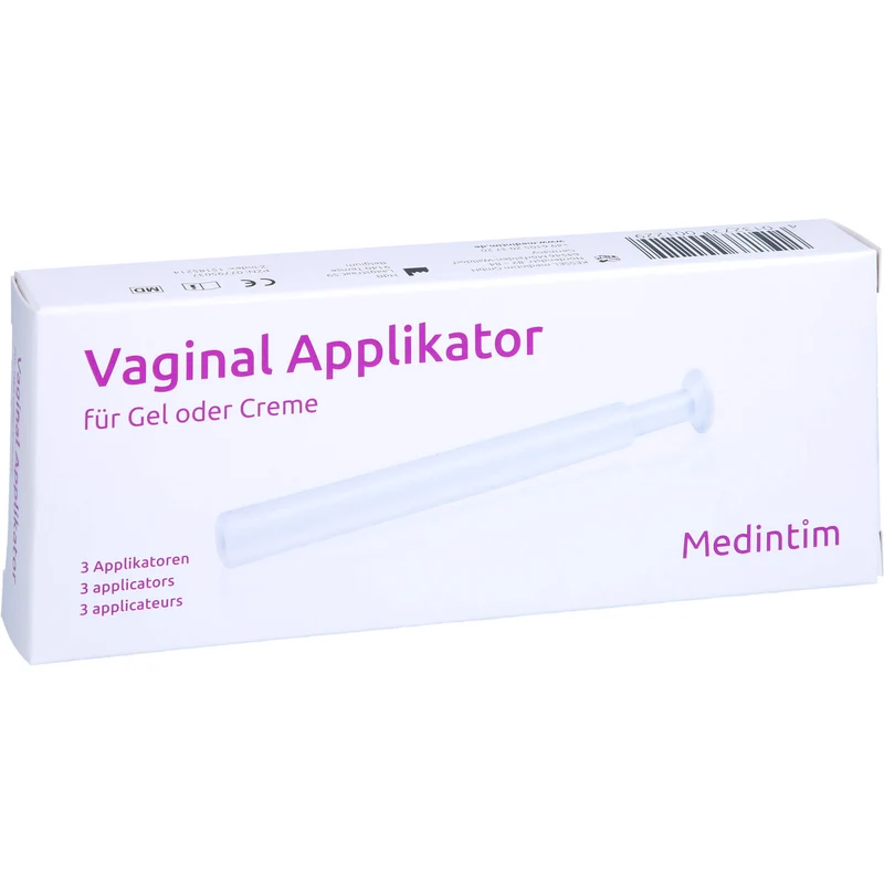 MEDintim Vaginal Applikator für Gel und Creme, 3 St. Zubehör