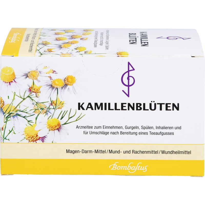 Bombastus Kamillenblüten Magen-Darm-Mittel / Mund-und Rachenmittel / Wundheilmittel, 20 St. Filterbeutel