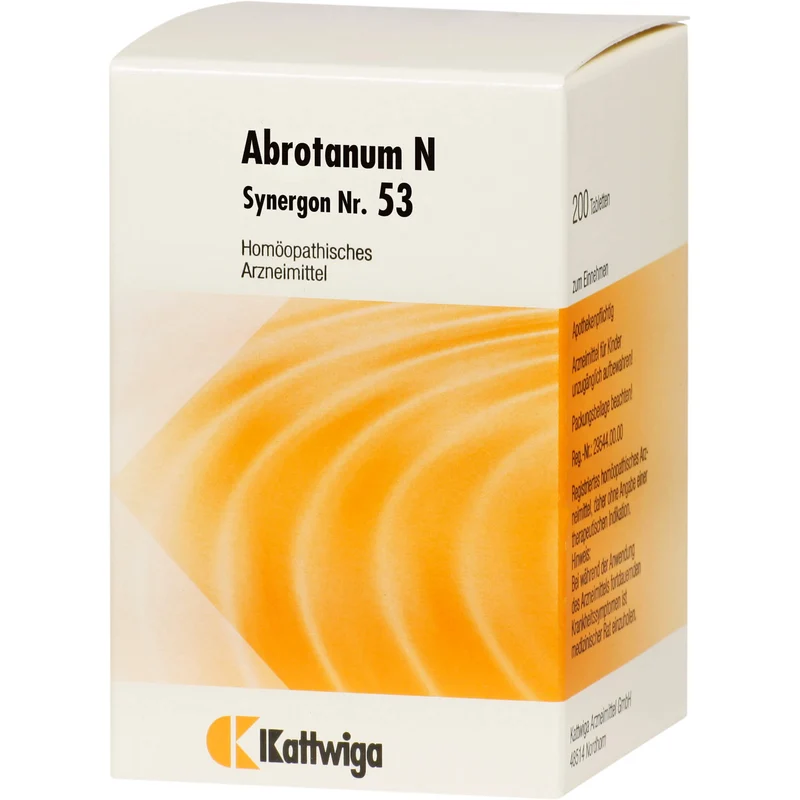 Synergon Komplex 53 Abrotanum N Tbl., 200 St TAB