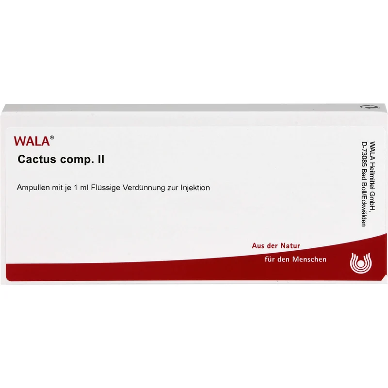 Cactus comp. II Wala Ampullen, 10X1 ml AMP
