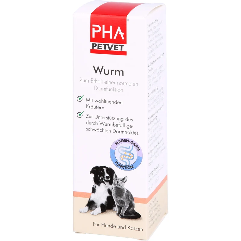 PHA Wurm für Hunde und Katzen, 50 ml TRO