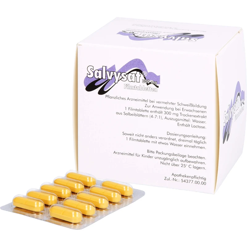 Salvysat 300 mg Filmtabletten bei vermehrter Schweißbildung, 90 St. Tabletten
