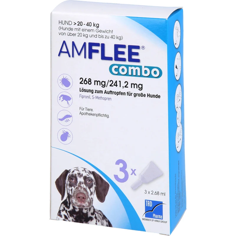 Amflee Combo Hund 20-40kg, 3 St LOE