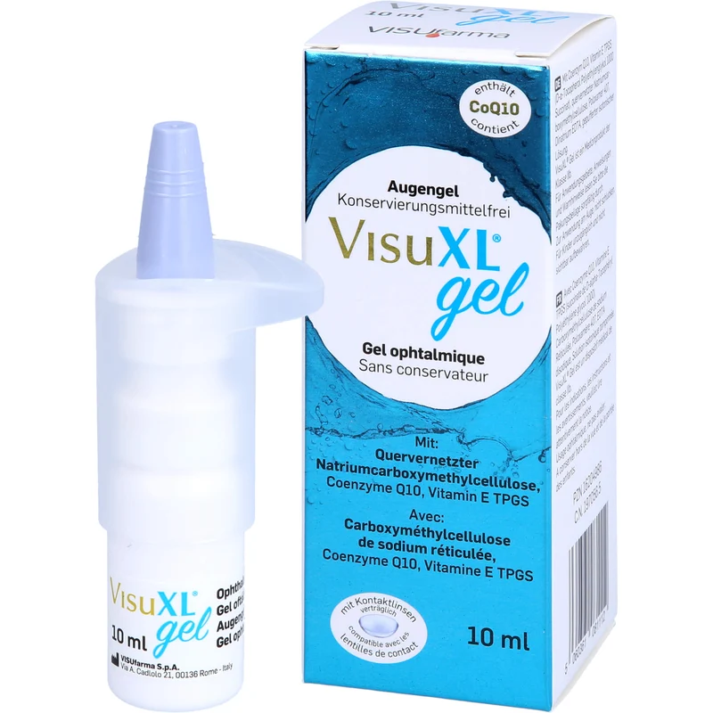VisuXL Gel Augengel bei trockenen Augen, 10 ml Gel