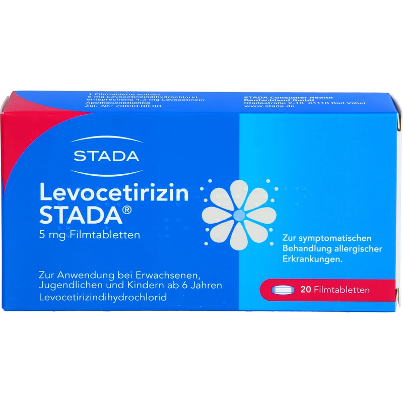 Levocetirizin Stada 5mg, 20 St FTA