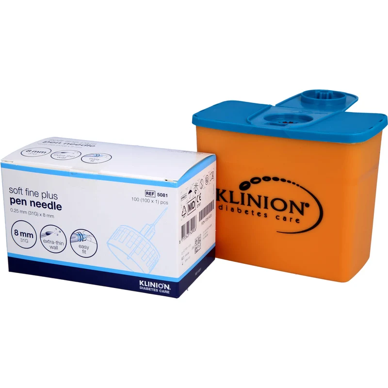Klinion Soft fine plus 8mm 31g (0,25mm), 110 St KAN