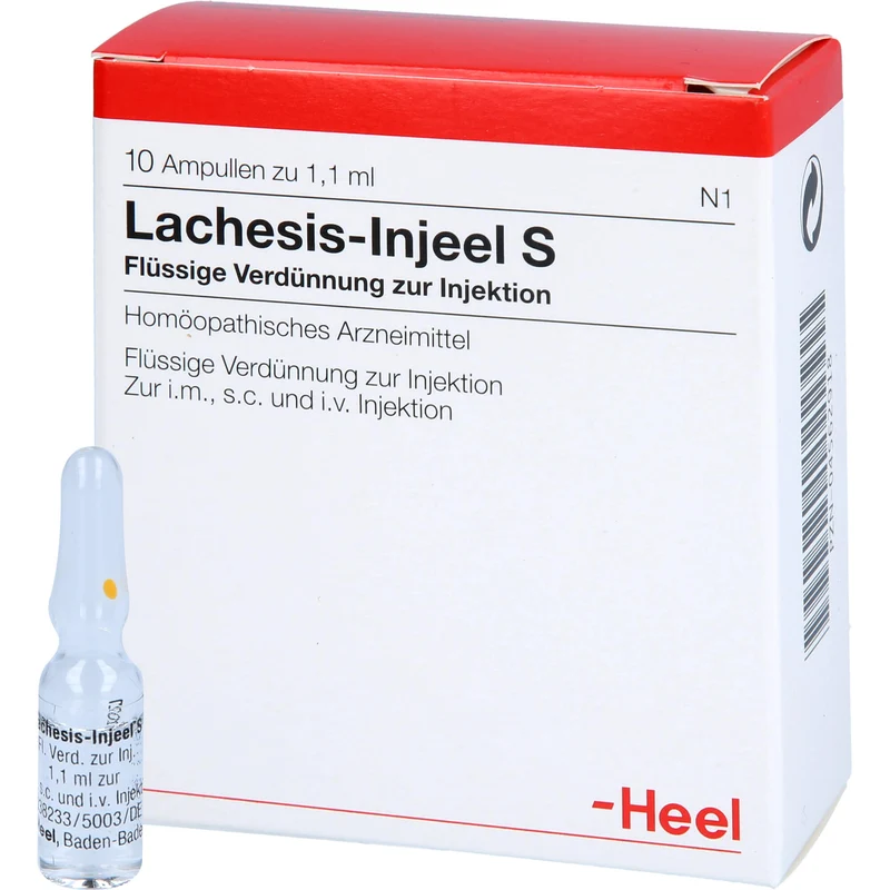 Lachesis-Injeel S Inj.-Lsg., 10 St. Ampullen