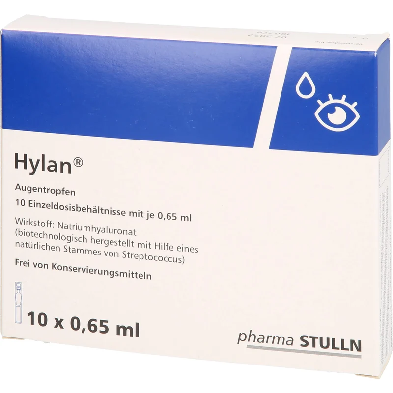 Hylan Augentropfen, 10 St. Lösung