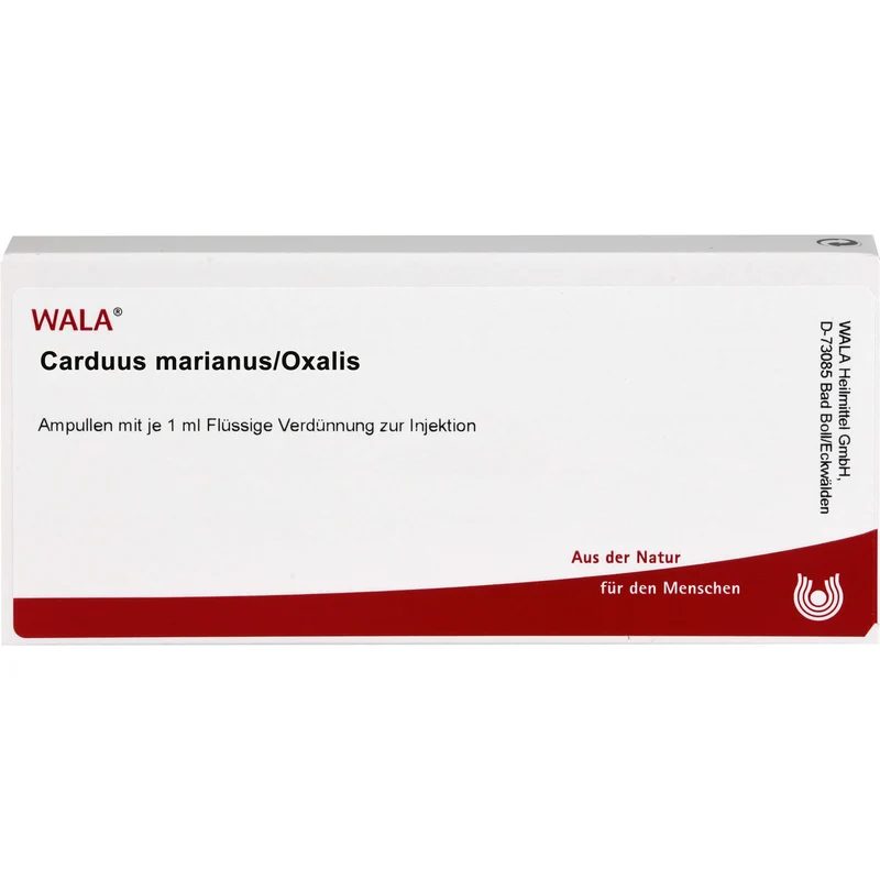 WALA Carduus marianus / Oxalis flüssige Verdünnung, 10 St. Ampullen